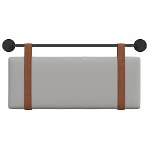 Závěsná čelní deska Oblačno šedá 110 x 55 x 5 cm Antický PU - obrázek 5