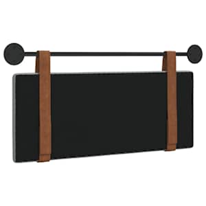 Závěsná čelní deska Světle šedá 110 x 55 x 5 cm Antický PU - obrázek 7