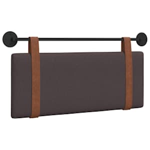 Závěsná čelní deska Tmavě hnědá 110 x 55 x 5 cm Antický PU - obrázek 2