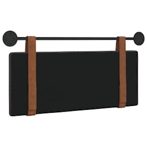 Závěsná čelní deska Tmavě hnědá 110 x 55 x 5 cm Antický PU - obrázek 7