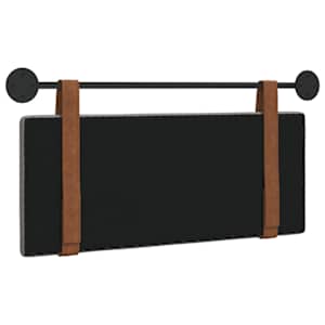 Závěsná čelní deska Nástěnný Taupe 110 x 55 x 5 cm Antický PU - obrázek 7
