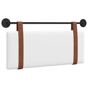 Závěsná čelní deska Nástěnný Bílý 110 x 55 x 5 cm Antický PU - obrázek 2