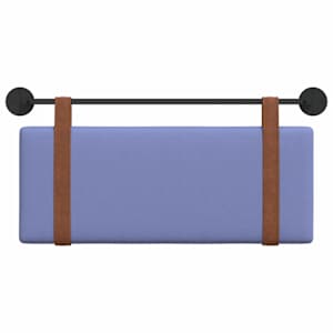 Závěsná čelní deska Modrá džínovina 110 x 55 x 5 cm Antický PU - obrázek 5