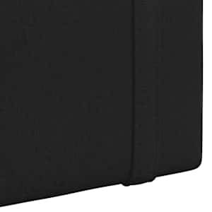 Závěsné čelo postele Černý Textil - obrázek 8