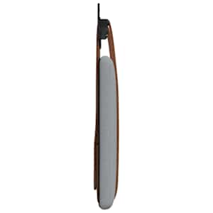 Závěsná čelní deska Světle šedá 130 x 55 x 5 cm Antický PU - obrázek 6