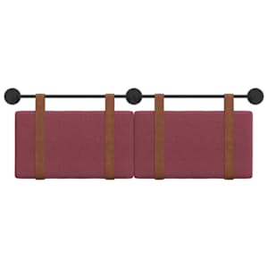 Závěsná čelní deska Víno Červené 130 x 55 x 5 cm Antický PU - obrázek 5