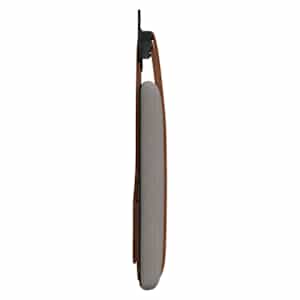 Závěsná čelní deska Nástěnný Taupe 130 x 55 x 5 cm Antický PU - obrázek 6