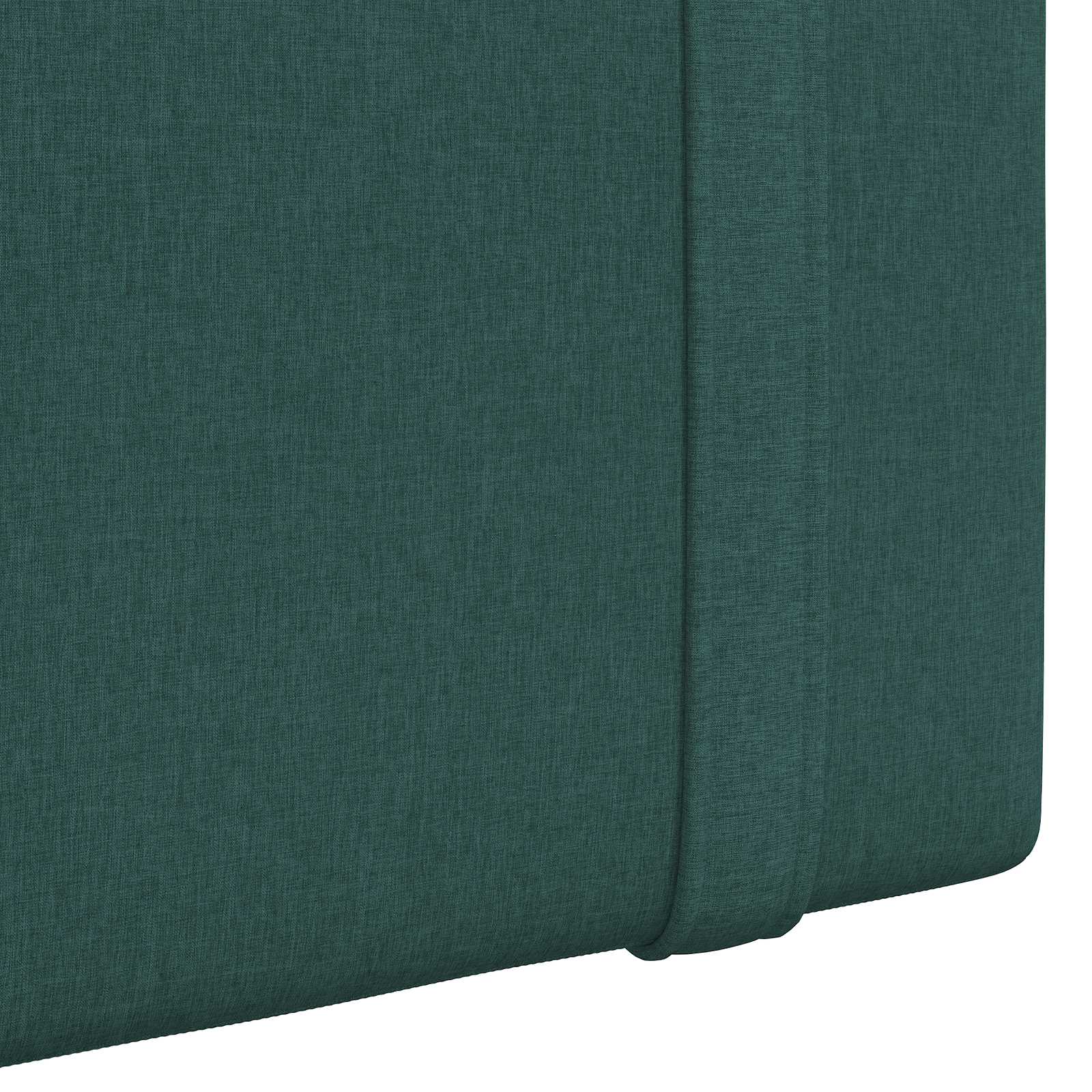 Závěsné čelo postele Tmavě zelená Textil - obrázek 8