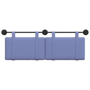 Závěsná čelní deska Modrá džínovina 150 x 55 x 5 cm textil - obrázek 5