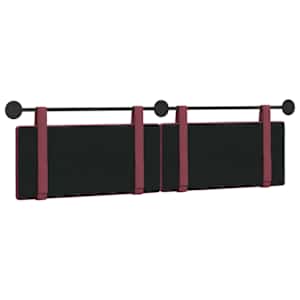 Závěsná čelní deska Víno Červené 170 x 55 x 5 cm textil - obrázek 7