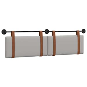 Závěsná čelní deska Oblačno šedá 170 x 55 x 5 cm Antický PU - obrázek 2
