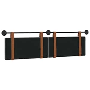 Závěsná čelní deska Světle šedá 170 x 55 x 5 cm Antický PU - obrázek 7