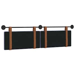Závěsná čelní deska Modrá džínovina 170 x 55 x 5 cm Antický PU - obrázek 7