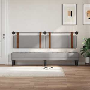 Závěsná čelní deska Oblačno šedá 210 x 55 x 5 cm Antický PU - obrázek 3