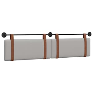 Závěsná čelní deska Oblačno šedá 210 x 55 x 5 cm Antický PU - obrázek 2