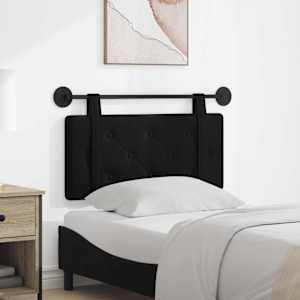 Viseče vzglavje postelje Črna Žamet