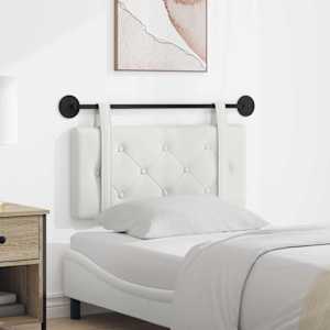 Viseče vzglavje postelje Bela Umetno usnje