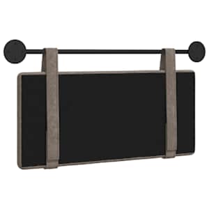 Závěsná čelní deska Nástěnný Šedý 80 cm Antický PU - obrázek 7