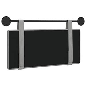 Závěsná čelní deska Nástěnný Světle šedá 100 x 55 x 5 cm samet - obrázek 7