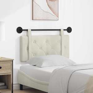 Viseče vzglavje postelje krema Žamet