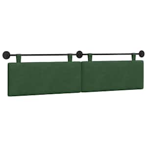 Závěsné čelo postele Jungle Green Žebrovaná látka - obrázek 2