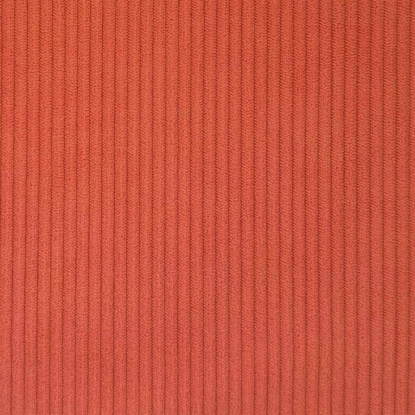 vidaXL Hängevorderseite Uni Rot-Orange 210 x 55 x 5 cm Cordstoff – Bild 10