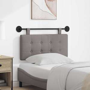 Viseče vzglavje postelje Taupe blago