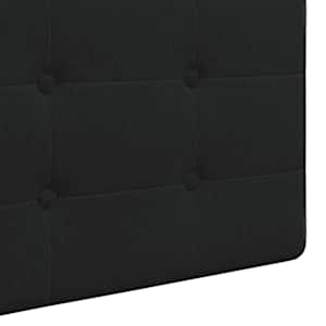 Závěsné čelo postele Černý Textil - obrázek 8