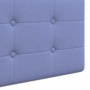 Závěsné čelo postele Modrá džínovina Textil - obrázek 8