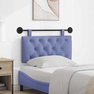 Viseče vzglavje postelje Jeans modra Blago