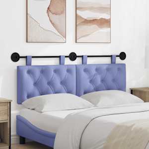 Viseče vzglavje postelje Jeans modra Blago