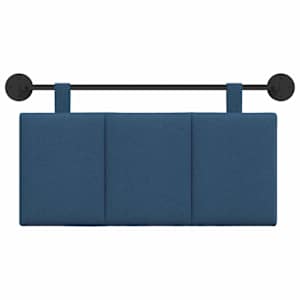 Závěsné čelo postele Modrá Textil - obrázek 5