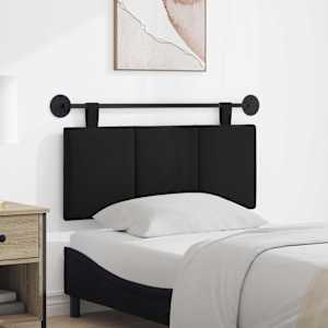 Viseče vzglavje postelje Črna blago