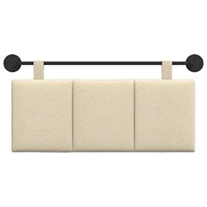 Závěsné čelo postele Krémová Textil - obrázek 5
