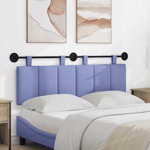 Viseče vzglavje postelje Jeans modra Blago