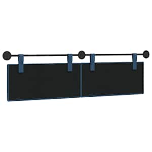 Závěsné čelo postele Modrá Textil - obrázek 7
