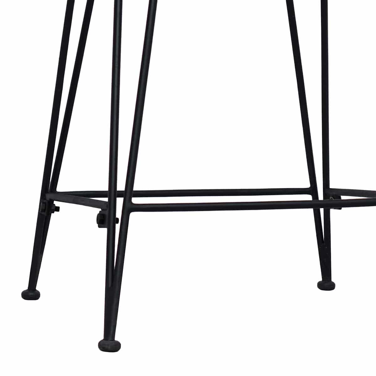 Barbænk 2 stk. 44 x 45 x 76 cm Rattan og Stål - Billede 9