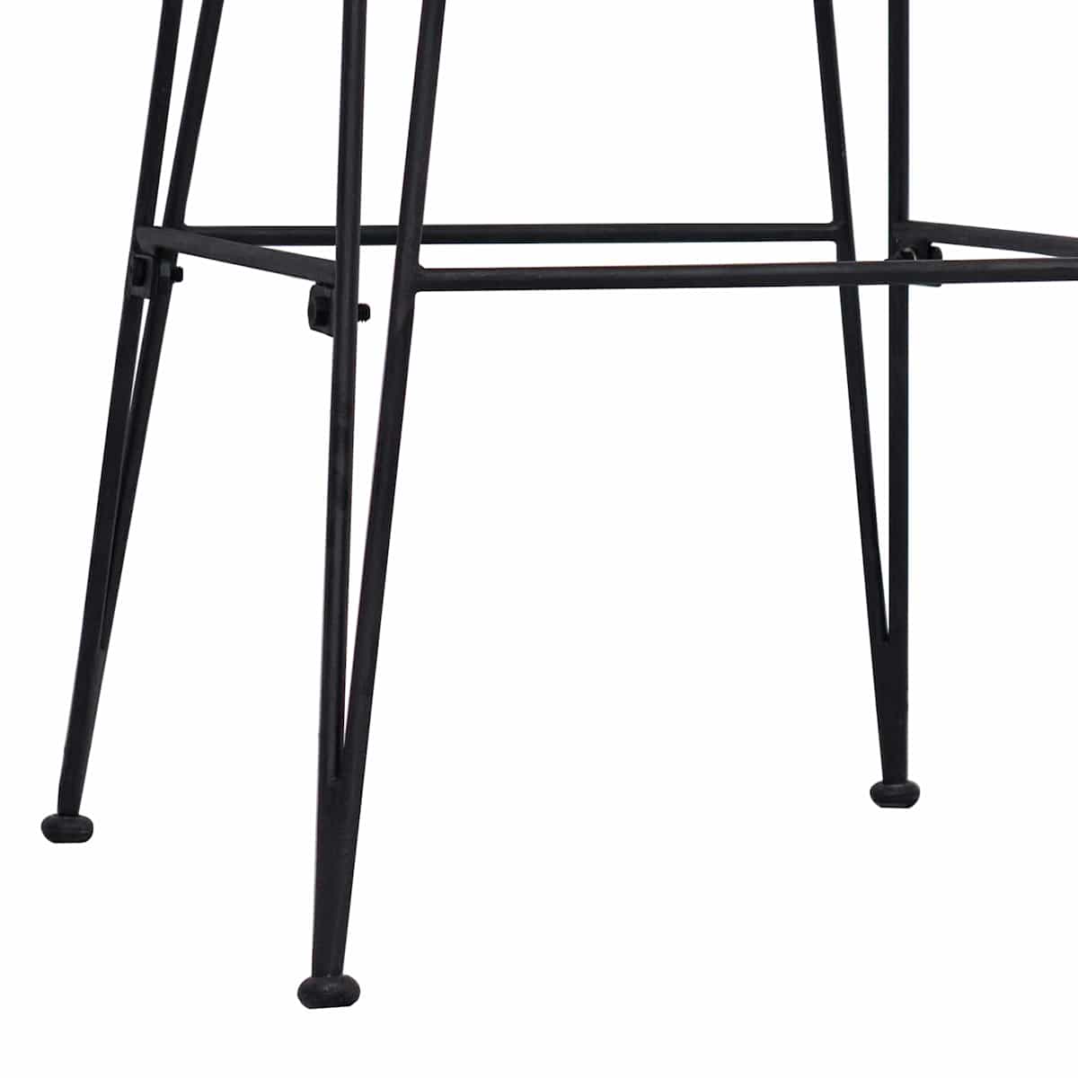 Spisestol 2 stk. Rattan og Stål 41 x 55 x 85 cm - Billede 9