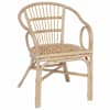 vidaXL Virna Tool Naturaalne 58 x 60 x 81 cm Rotang