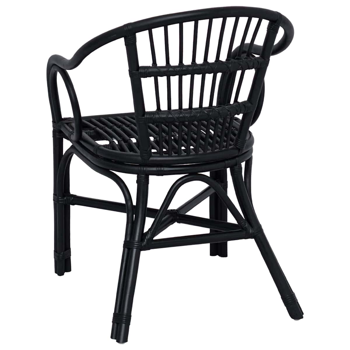 Staplestol 58 x 60 x 81 cm Rattan - Billede 6