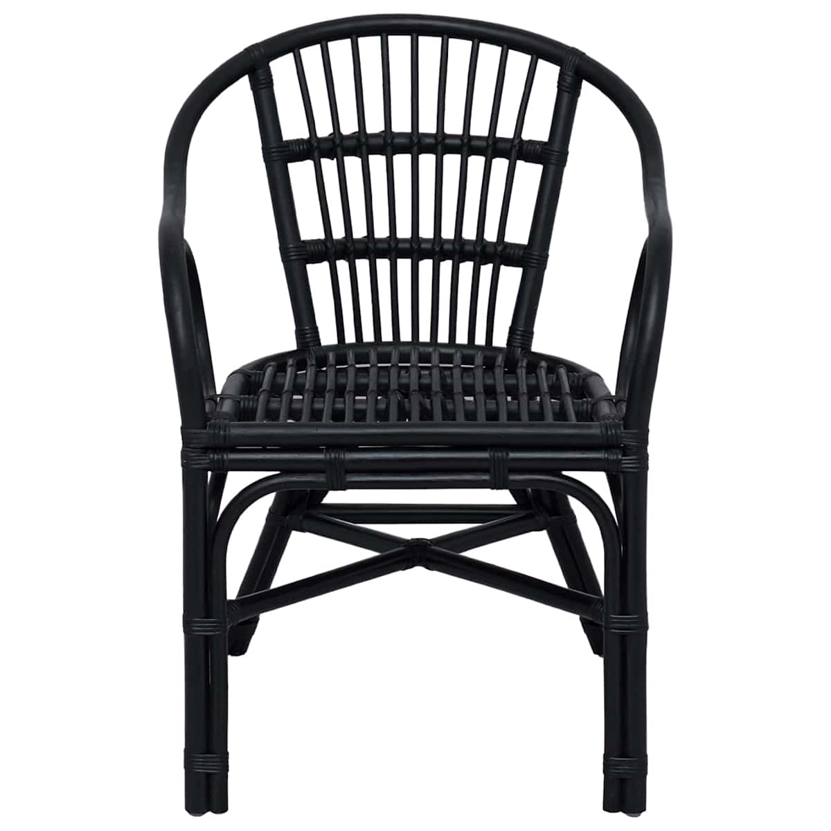 Staplestol 58 x 60 x 81 cm Rattan - Billede 4