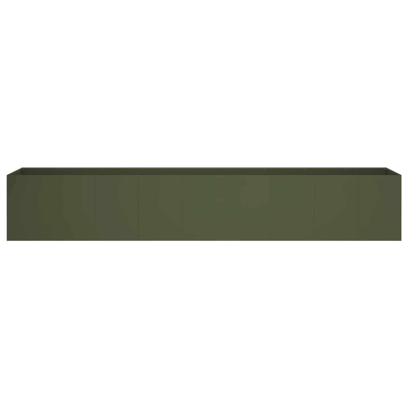 Plantenbak Olijfgroen 360 x 40 x 60 cm Koudgewalst staal image 3
