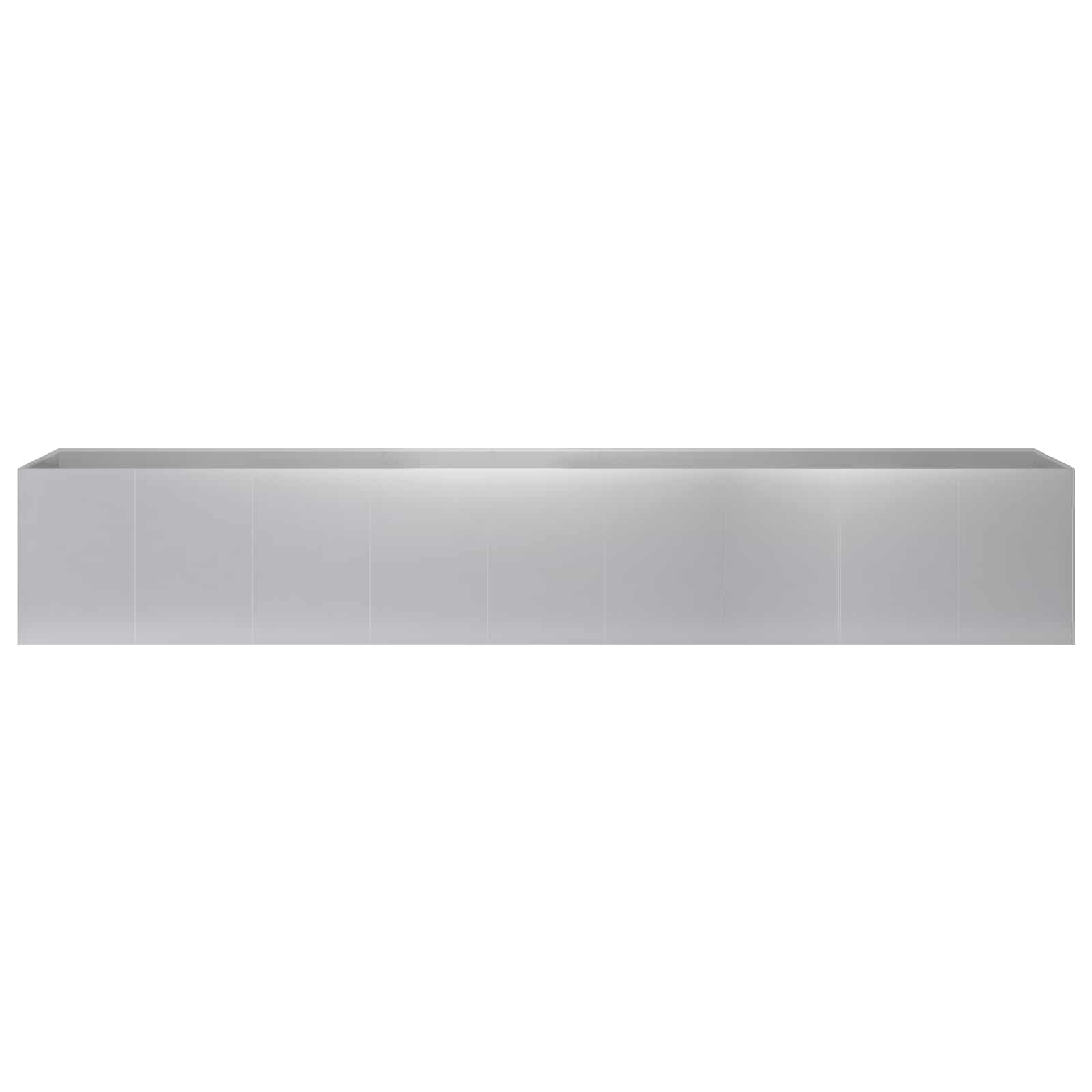 Plantenbak zilver 360 x 40 x 60 cm Gegalvaniseerd staal image 3