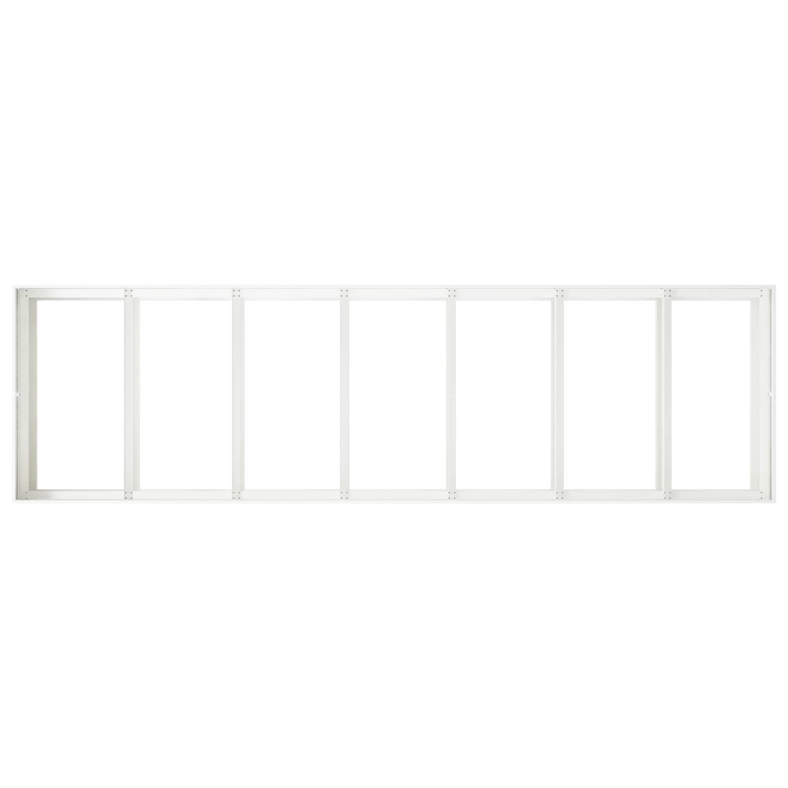 Plantenbak Wit 280 x 80 x 60 cm Koudgewalst staal image 4