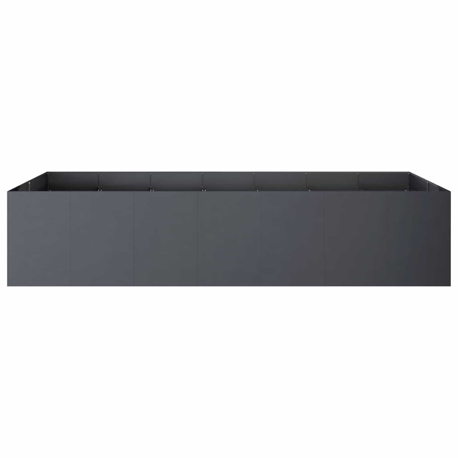 Plantenbak Antraciet 280 x 80 x 60 cm Koudgewalst staal image 3