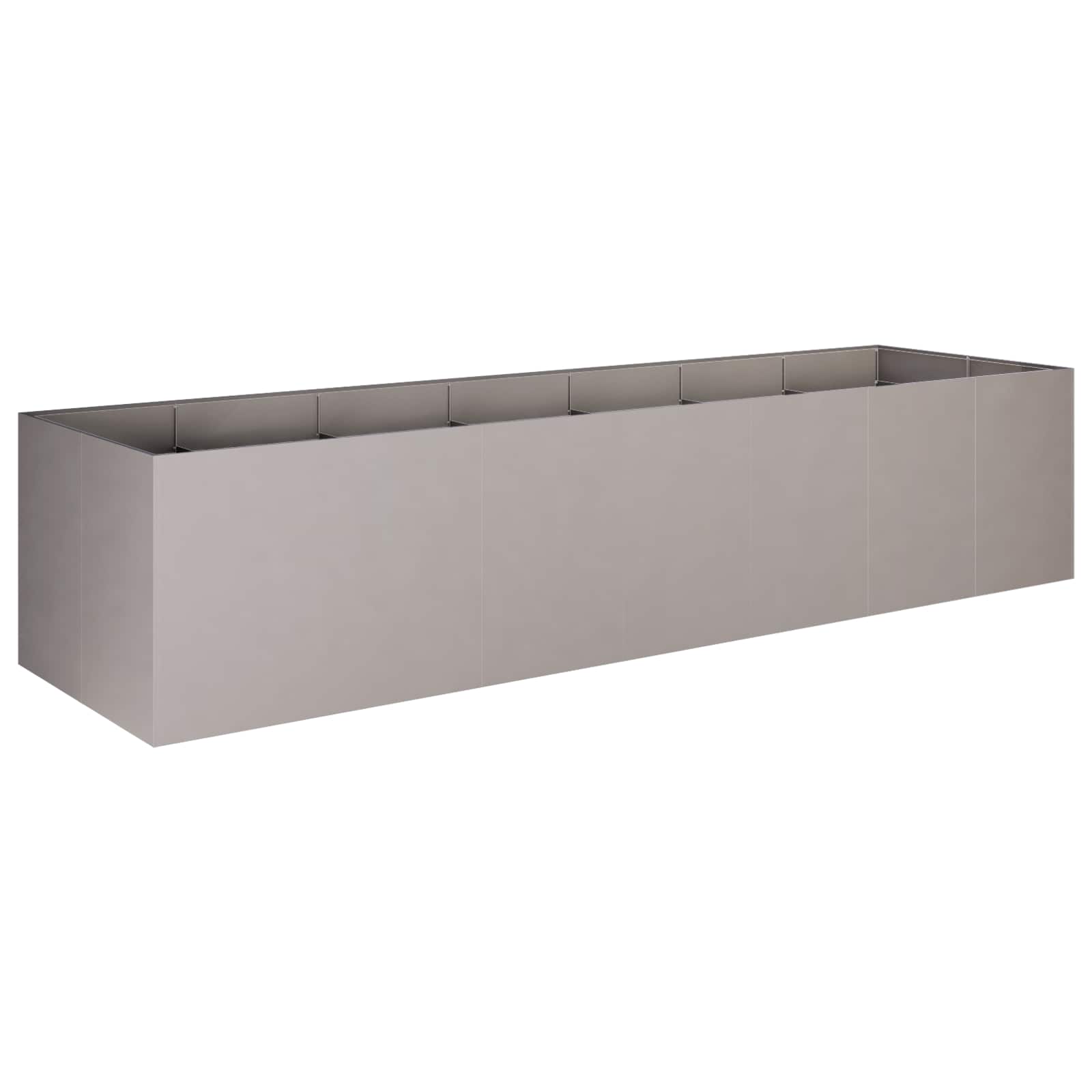 Plantenbak Roestkleurig 280 x 80 x 60 cm weervast staal image 3