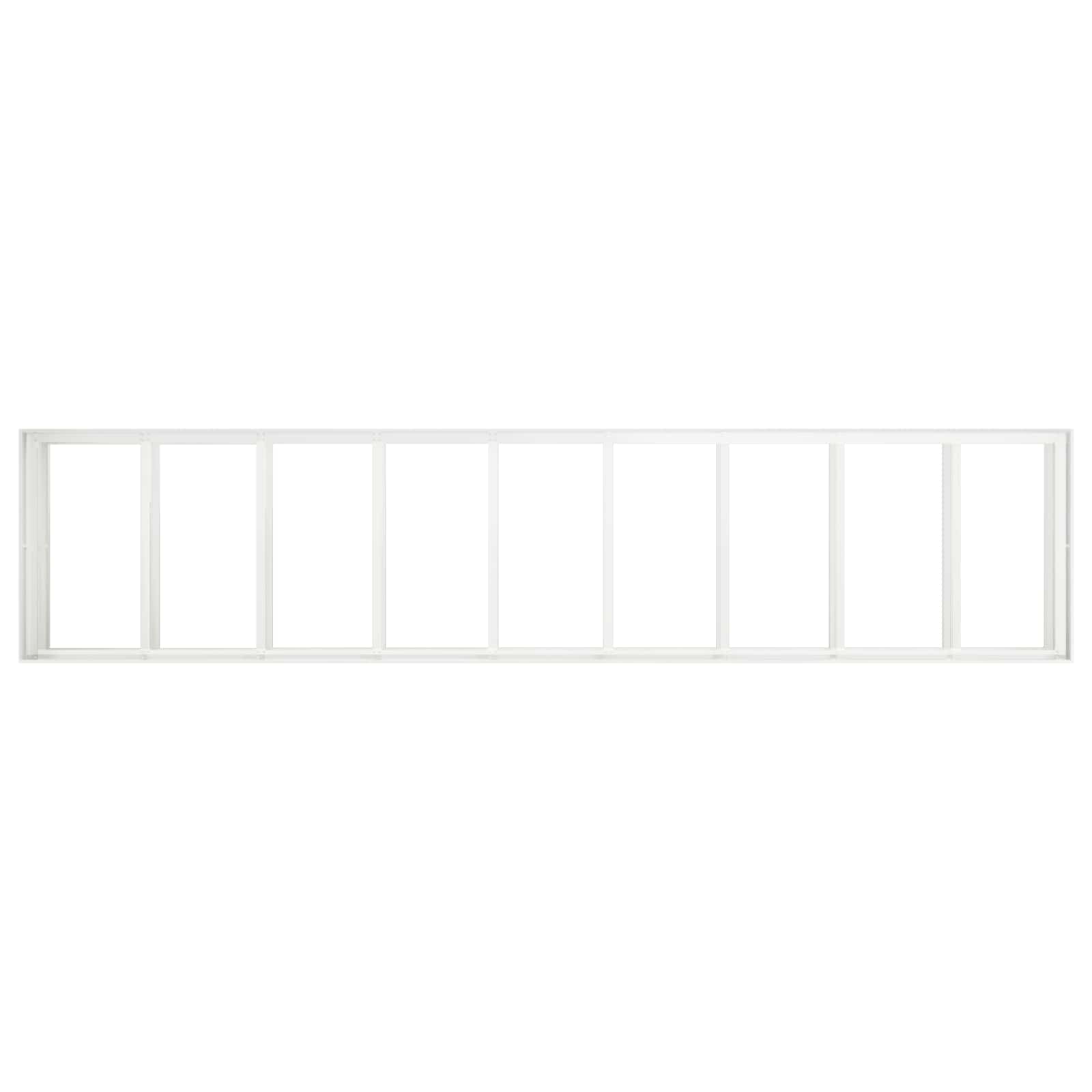 Plantenbak Wit 360 x 80 x 60 cm Koudgewalst staal image 4