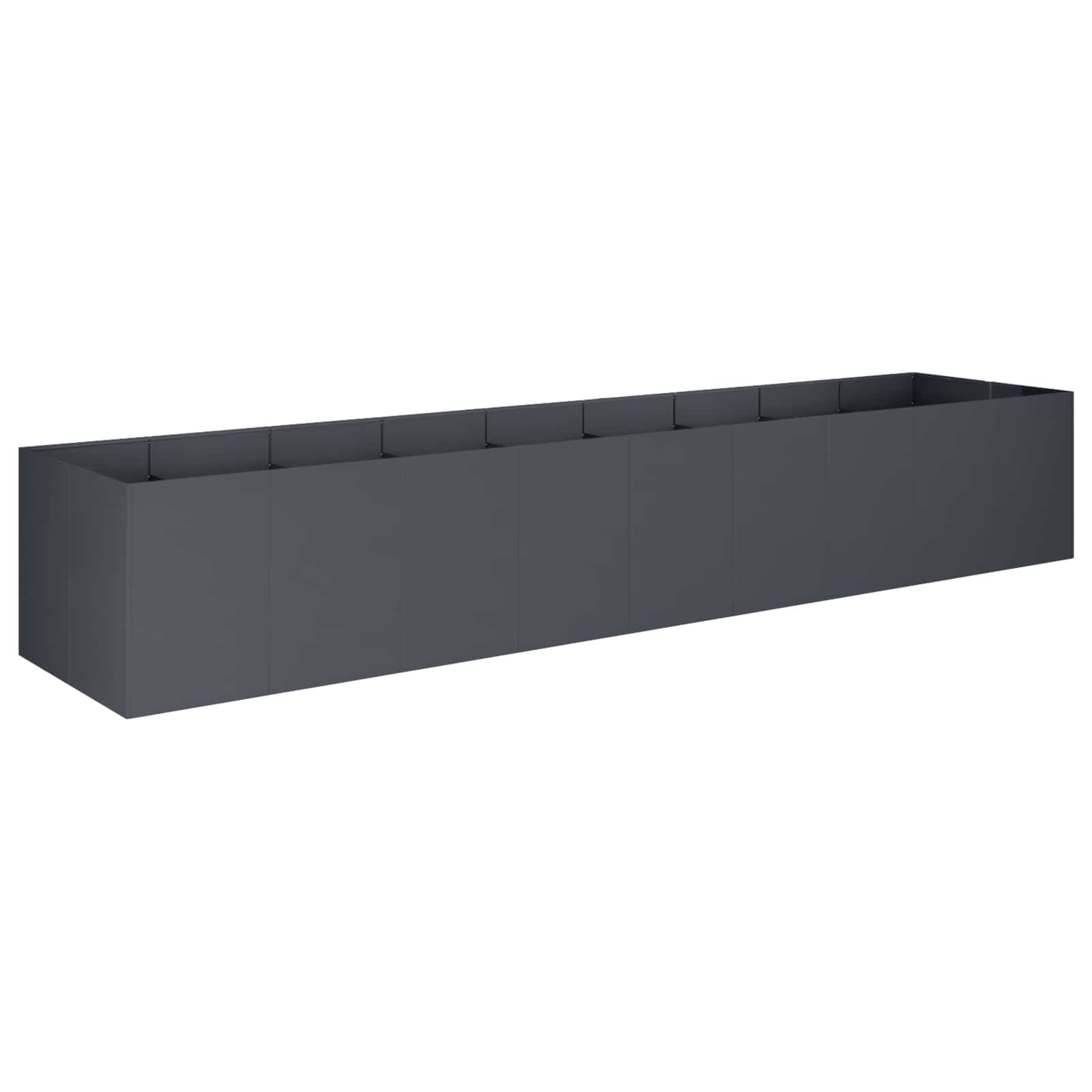 Plantenbak Antraciet 360 x 80 x 60 cm Koudgewalst staal image 2