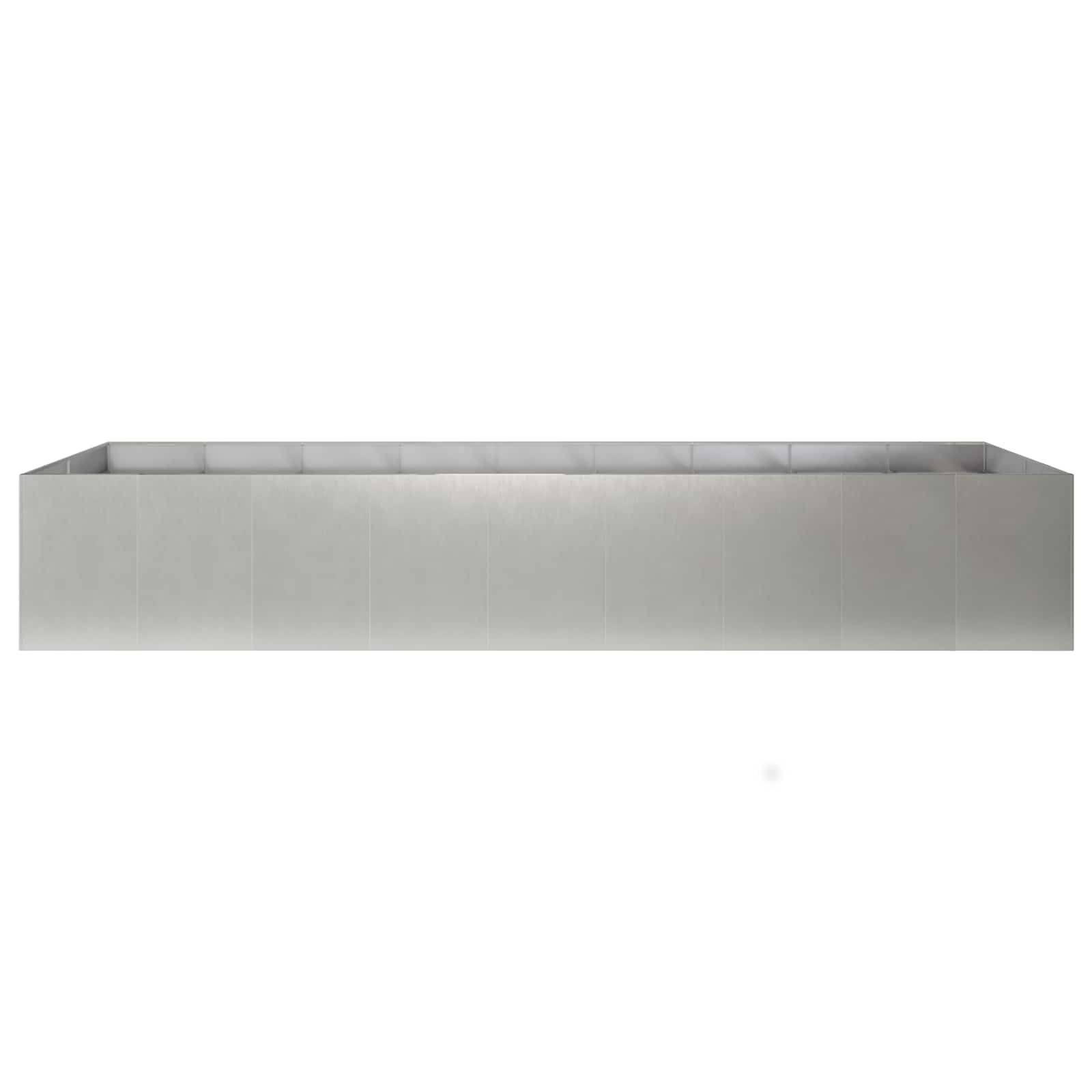 Plantenbak zilver 360 x 80 x 60 cm Roestvrij staal image 3