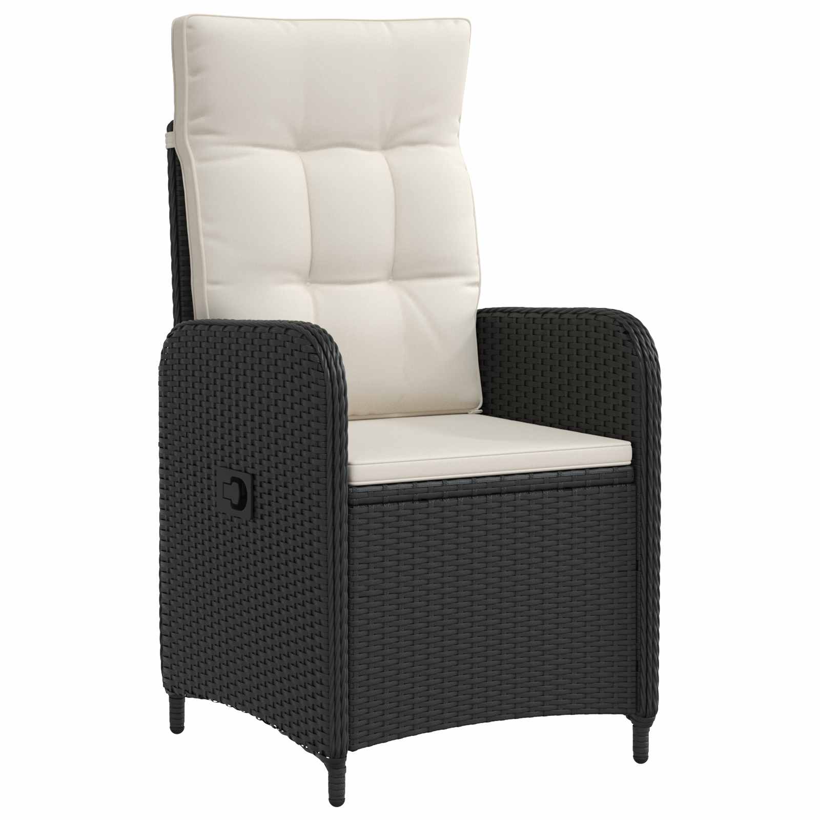 Zunanja jedilnica 3 pcs PE ratan in prašno premazano jeklo - slika 2